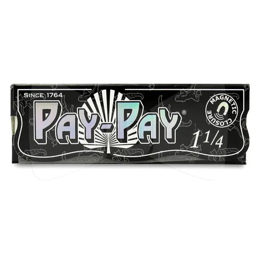 Pay-Pay 1 1/4 Ultra-Thin Rolling Paper w/ Magnetic Closure
