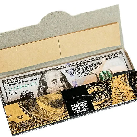 Empire Rolling - 1 Wallet $100 Bill (10 Papers) Benny King Size