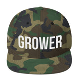 Cannabis Grower Snapback Hat