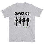 Smoke Trees Short-Sleeve Unisex T-Shirt Dark Print