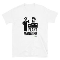 Plant Manager Dark Print Short-Sleeve Unisex T-Shirt