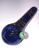 Double Blown Heavy Fumed 4.5" Spoon w/ Slime Carb