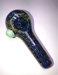 Double Blown Heavy Fumed 4.5" Spoon w/ Slime Carb