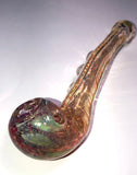 Gold Fumed Sherlock w/ Side Marbles, Over 6"