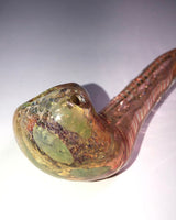 Gold Fumed Sherlock w/ Side Marbles, Over 6"