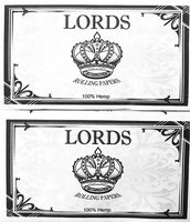 LORDS Ungummed Rolling Papers