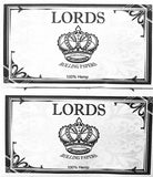 LORDS Ungummed Rolling Papers