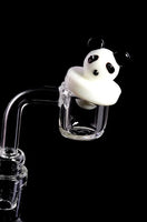 Panda Bear Glass UFO Carb Cap