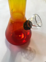 Rasta Colors 6" Bong w/ Glass Bowl