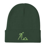 Green Work Guy Knit Beanie