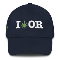 I Cannabis Heart Oregon Dad hat