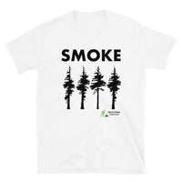 Smoke Trees Short-Sleeve Unisex T-Shirt Dark Print