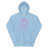 Pink Unicat Unisex Hoodie Fun Club